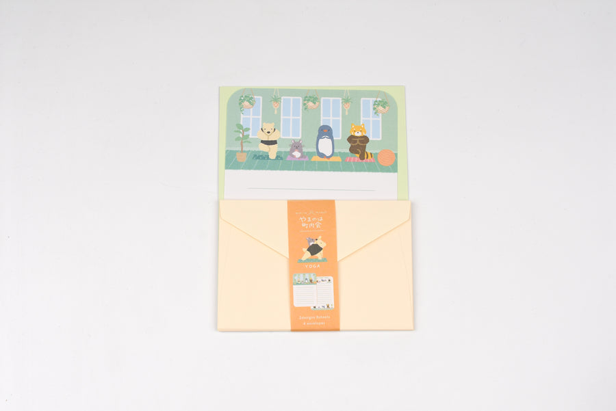 NB Letter Set – Yamanoha Neighborhood Association – Yoga