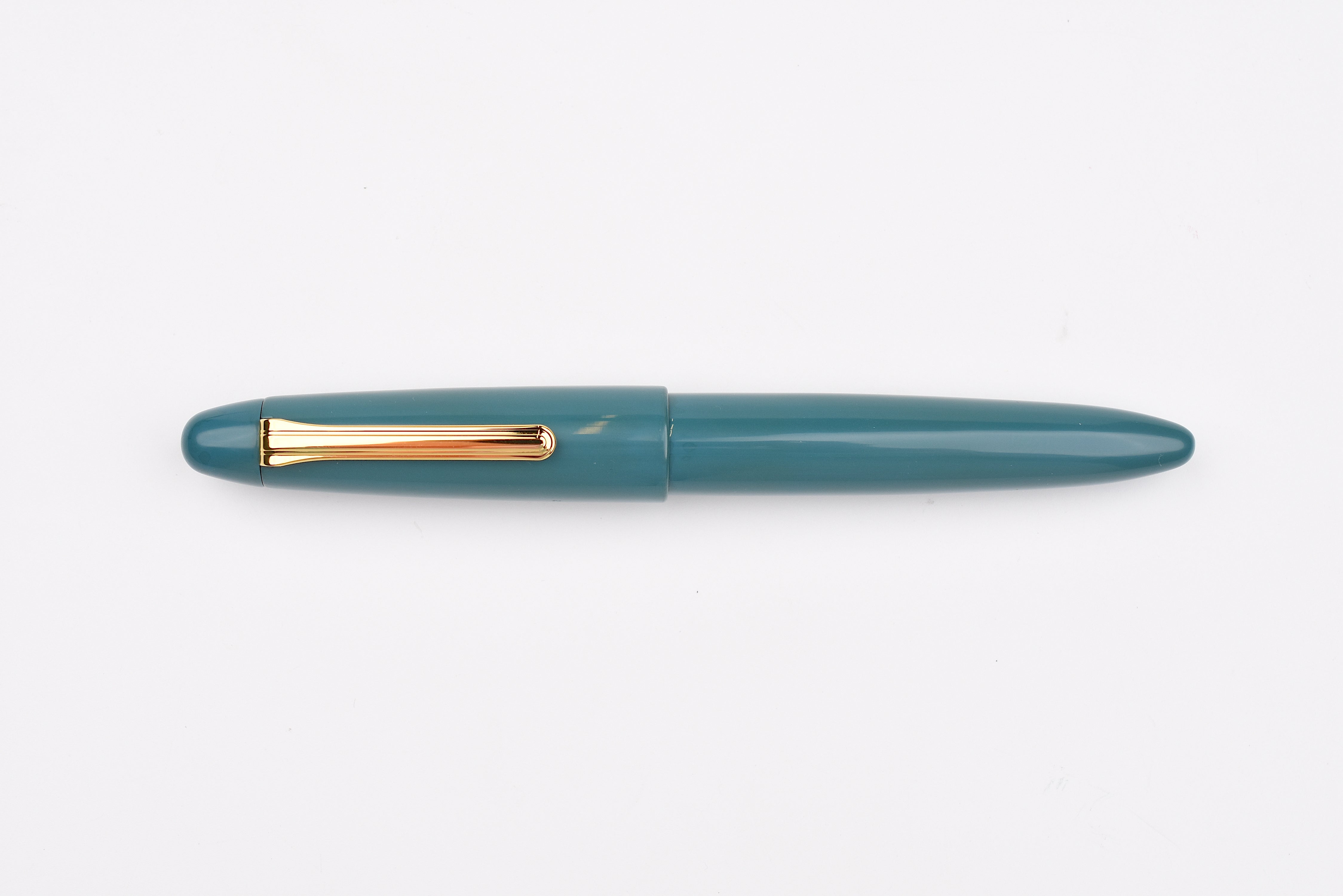 Sailor 1911 King of Pen - Color Urushi Kaga - Ebonite Fountain Pen - Teal Blue