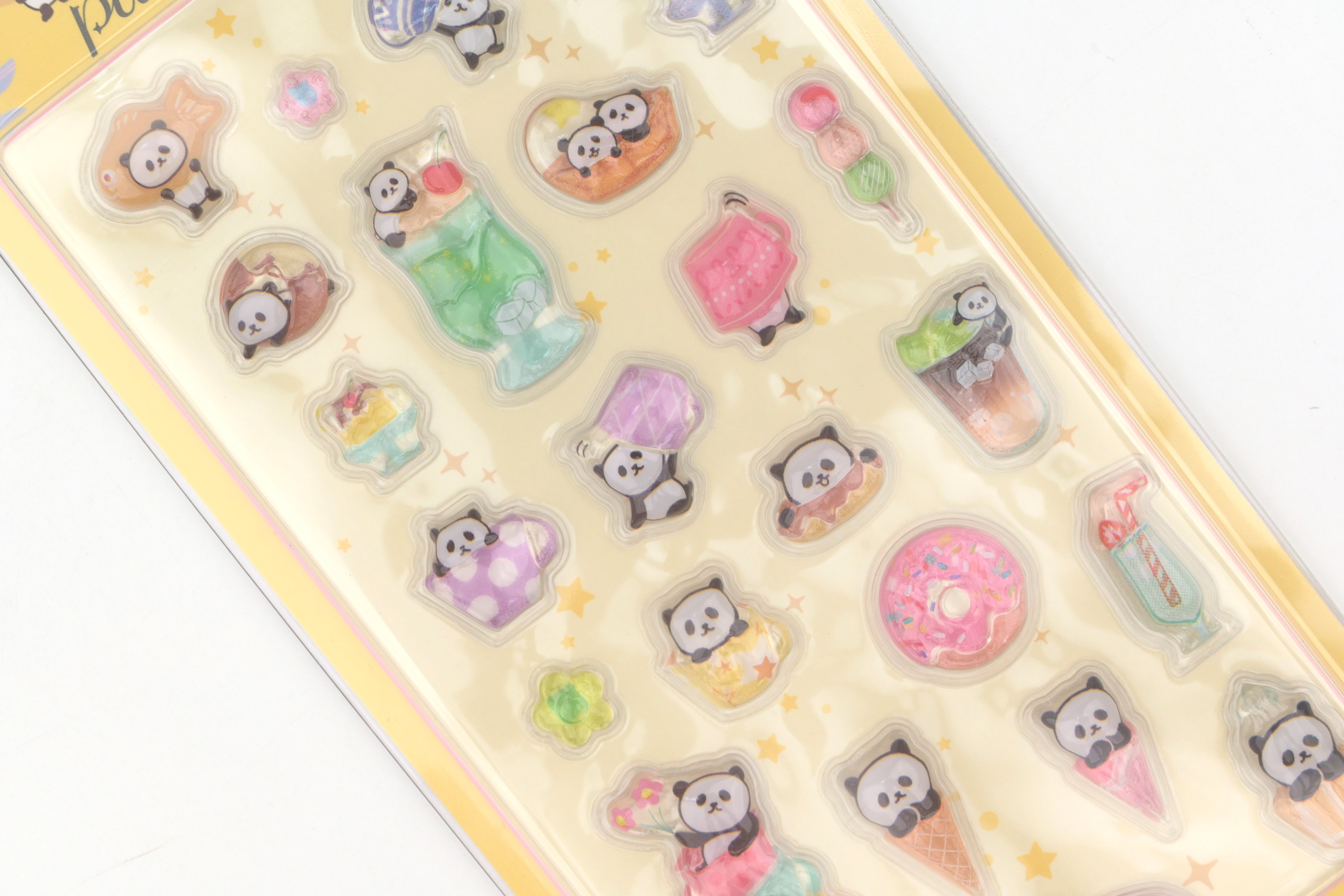 WORLD CRAFT Puffy Stickers - #1