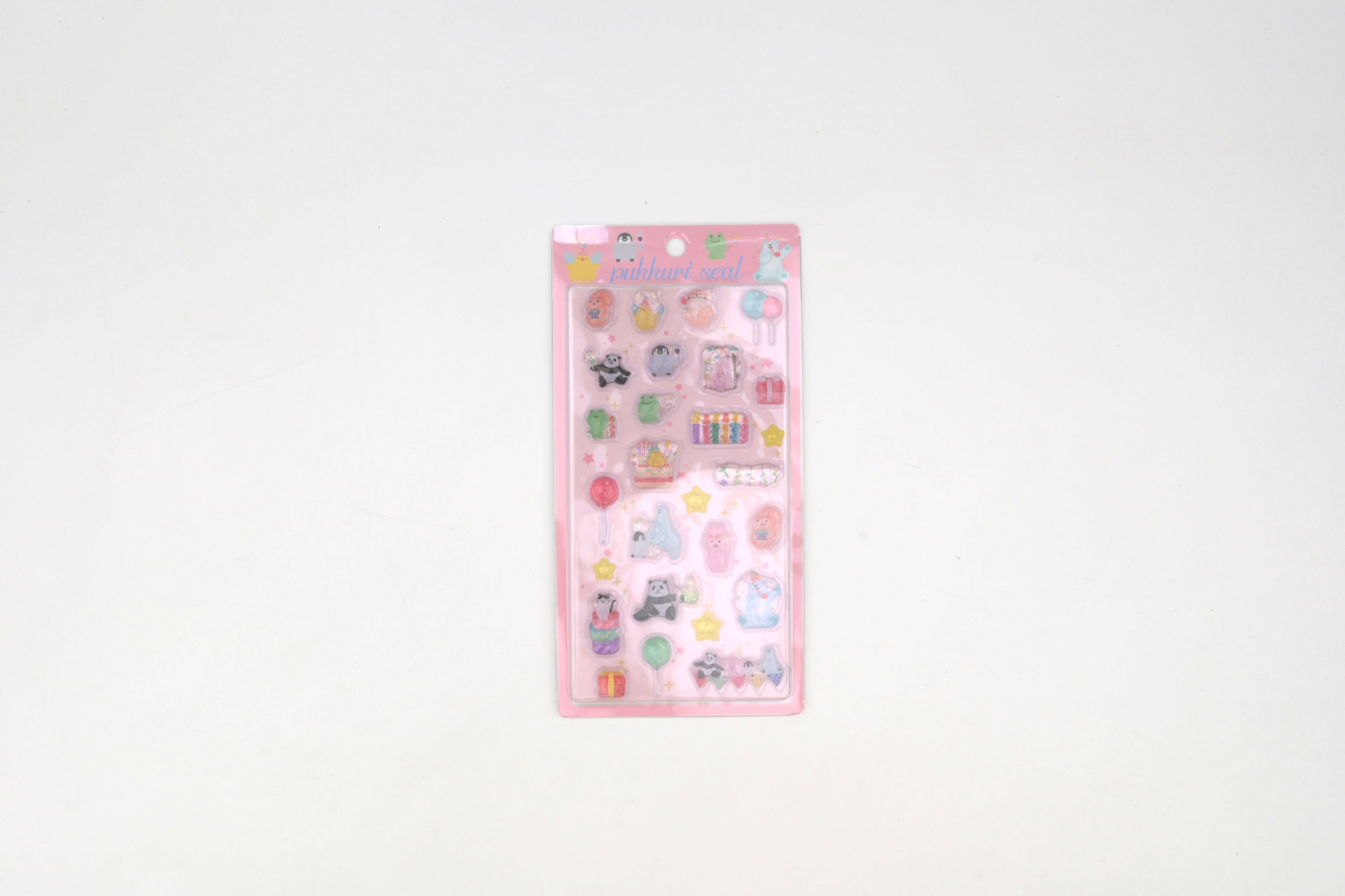 WORLD CRAFT Puffy Stickers - #3