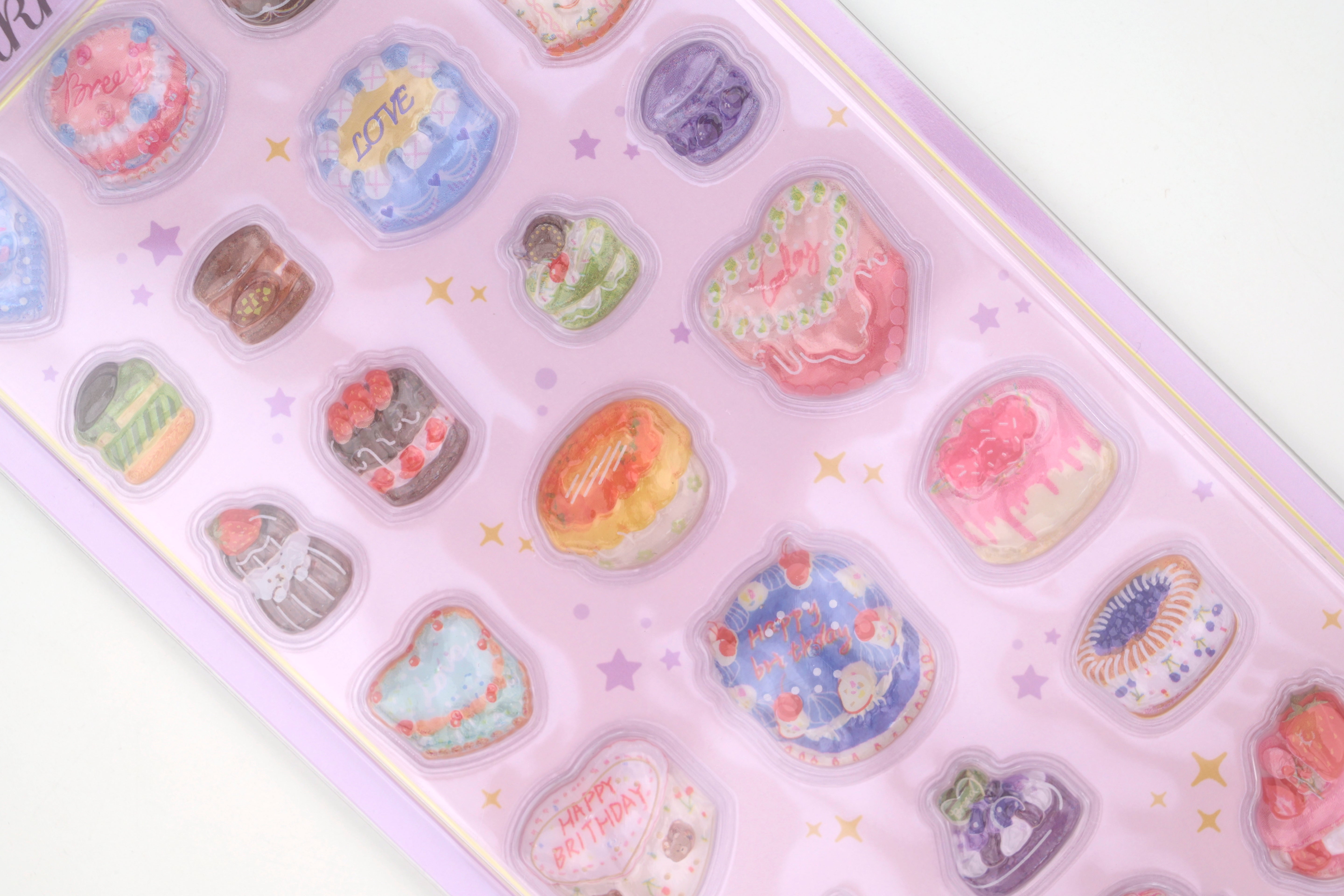WORLD CRAFT Puffy Stickers - #6
