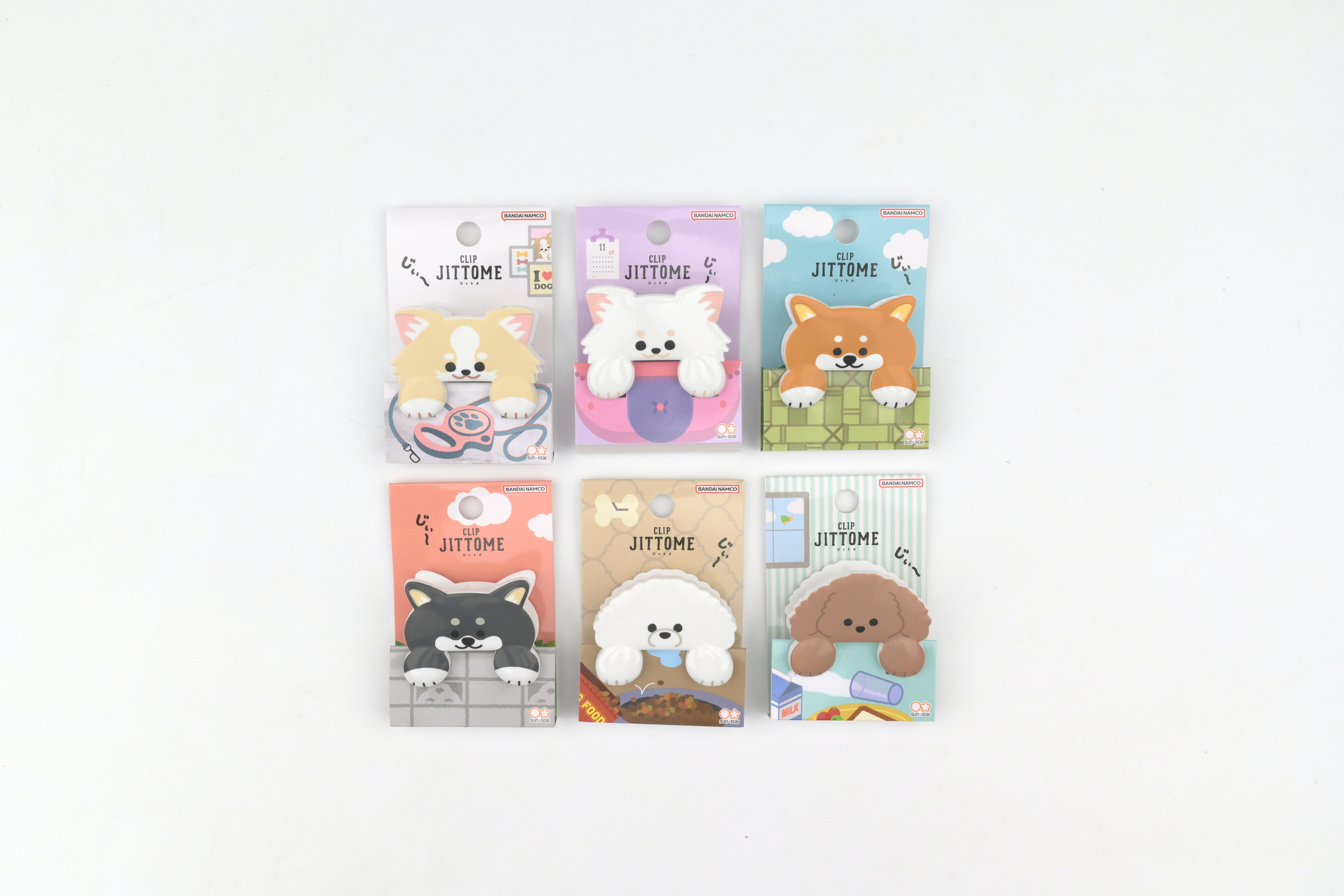 Sun-Star Jittome Die-Cut Clip - Dog