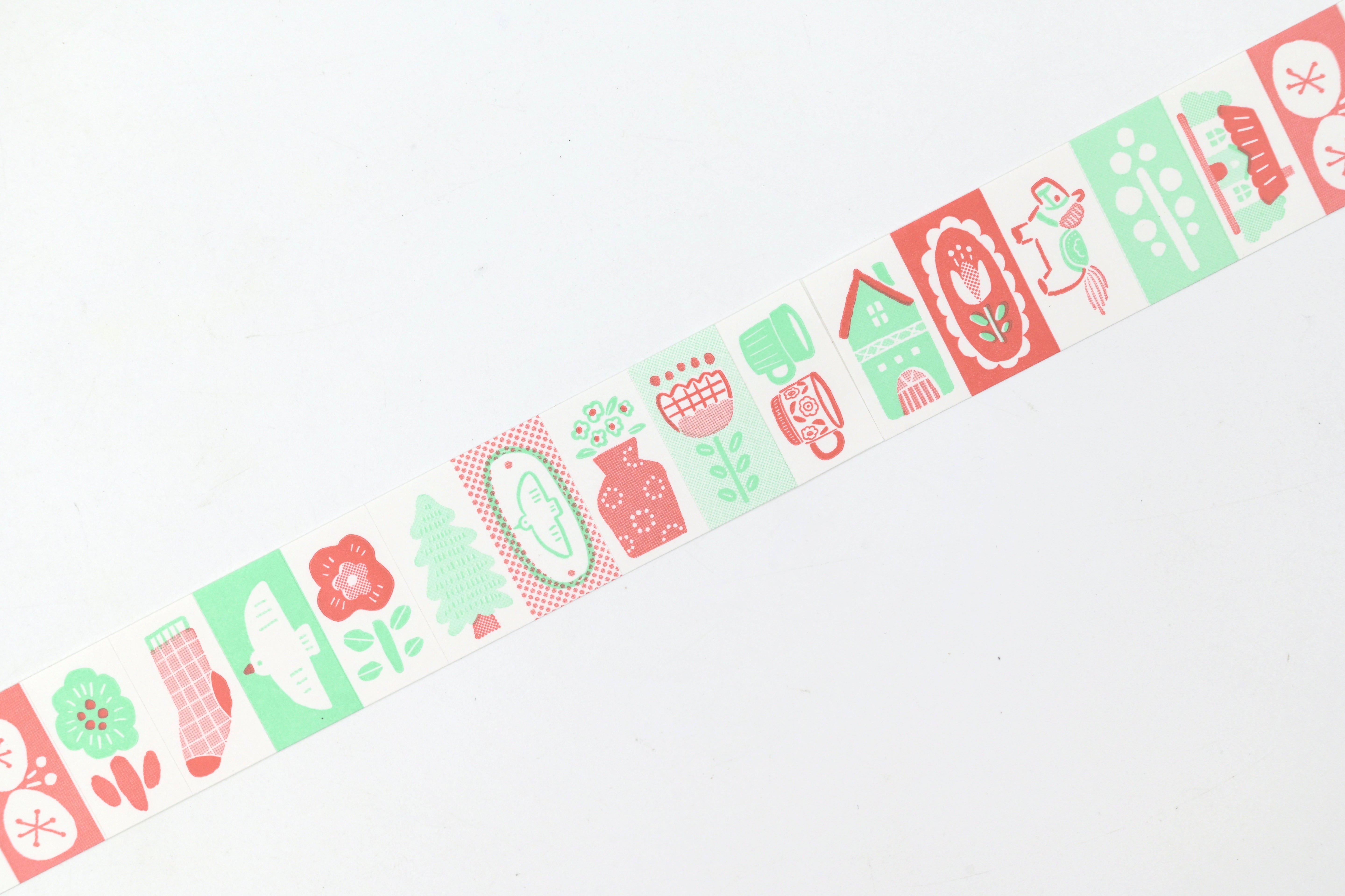 Beverly Baum Label Roll Stickers - Scandinavian