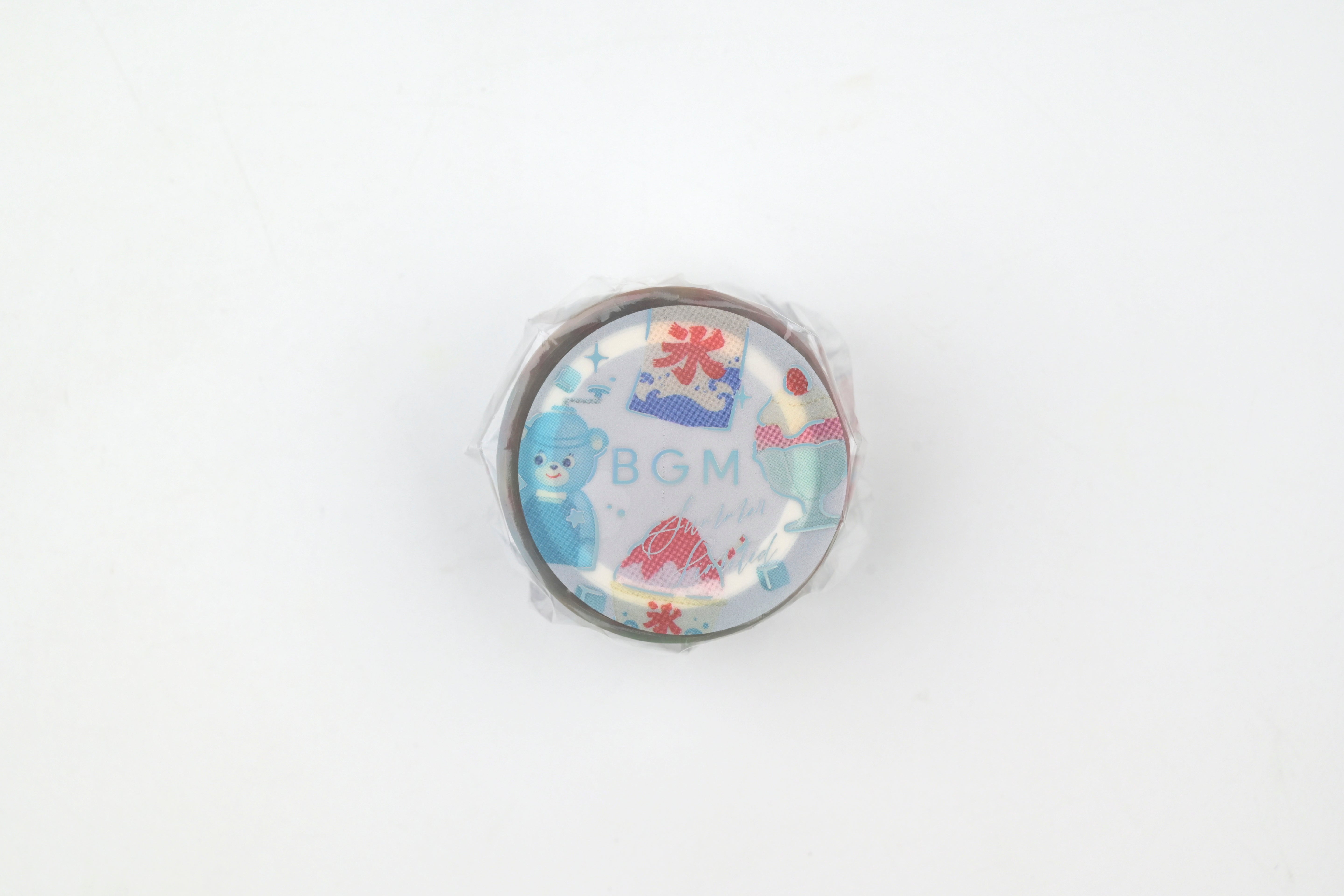BGM Clear Tape - Foil Stamping - 2026 Summer Limited - Summer-Colored Ice