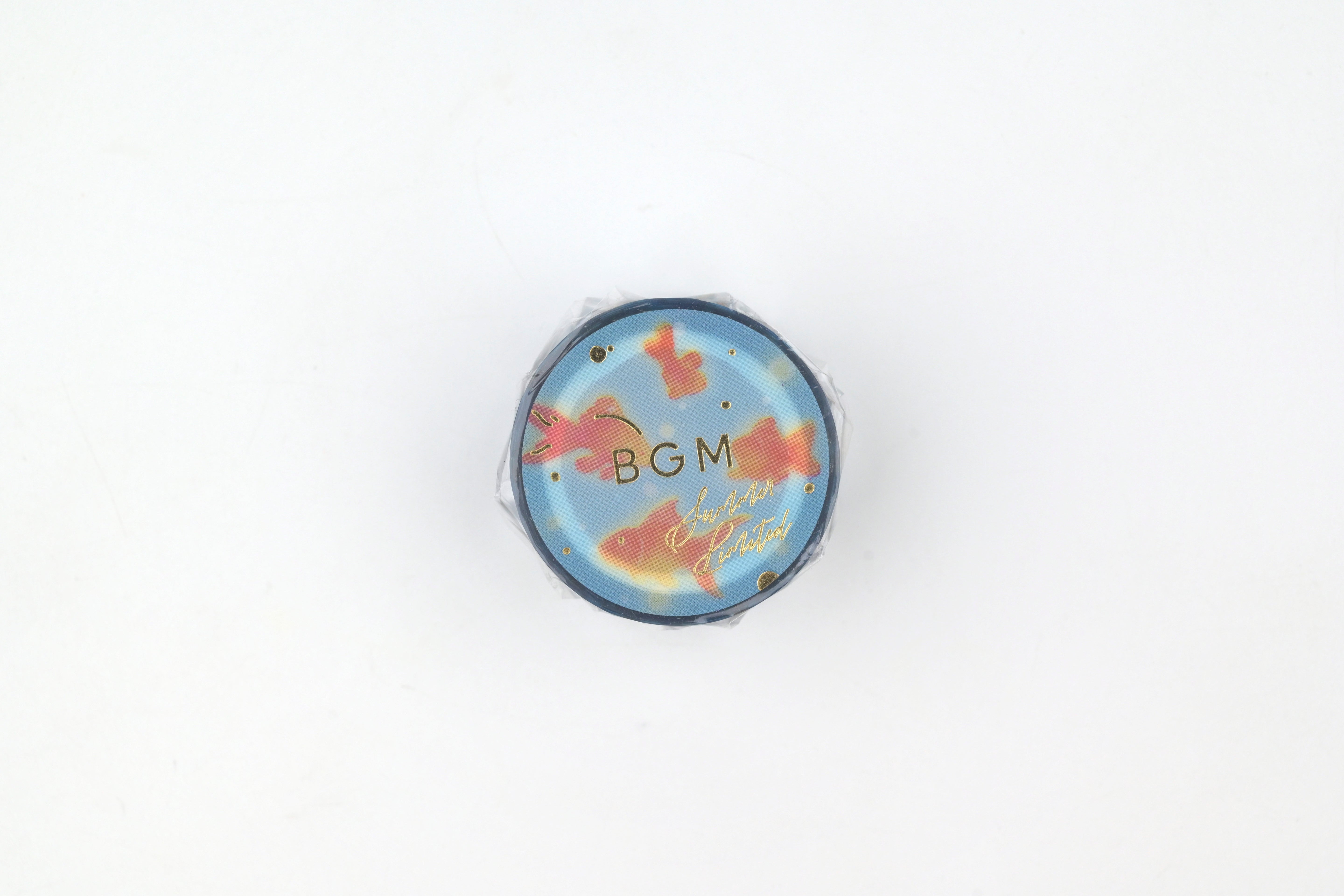 BGM Clear Tape - Foil Stamping - 2026 Summer Limited - Shimmering Goldfish