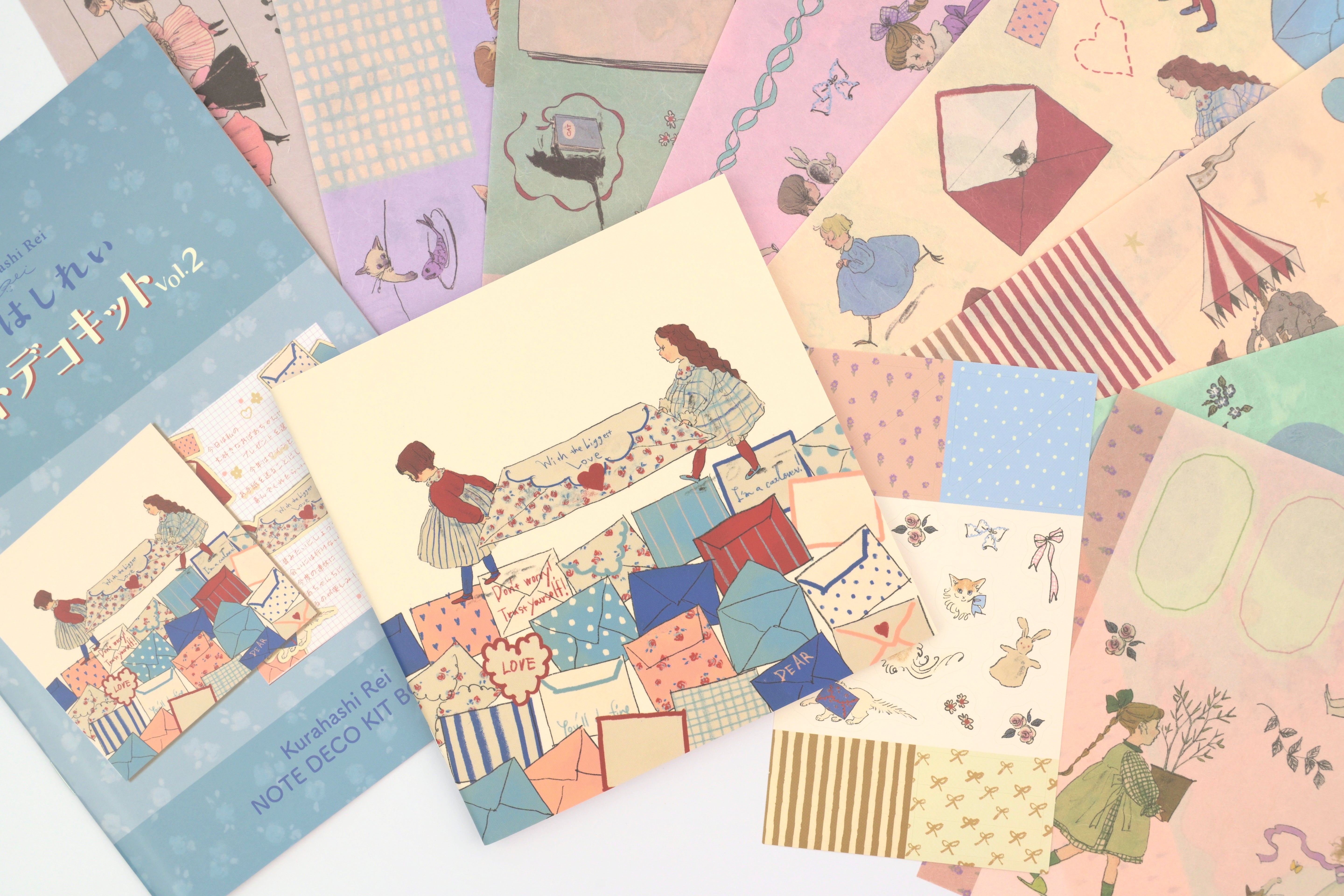 Komamono Creative x Kurahashi Rei Note Deco Kit
