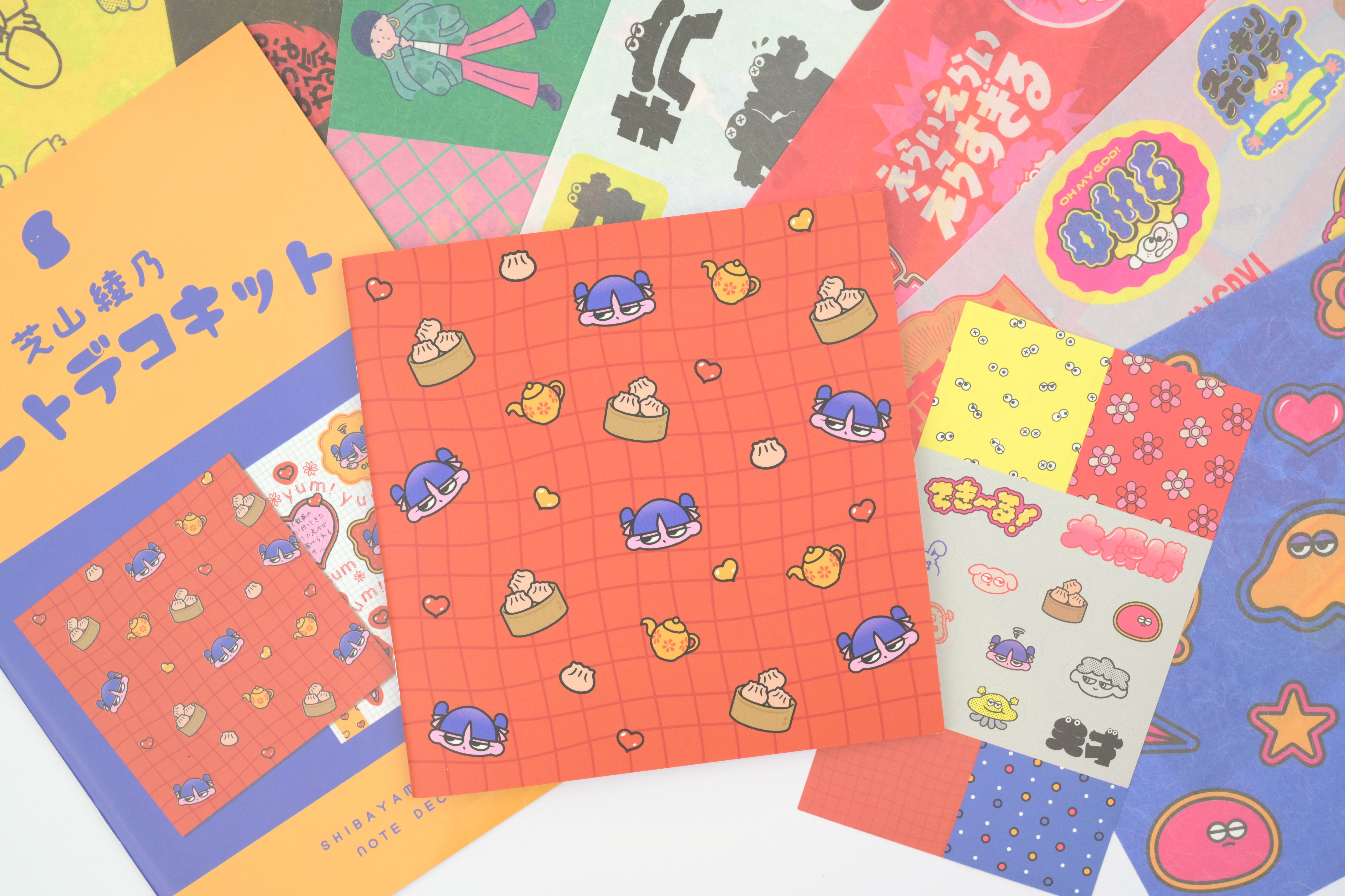 Komamono Creative x Ayano Shibayama Note Deco Kit