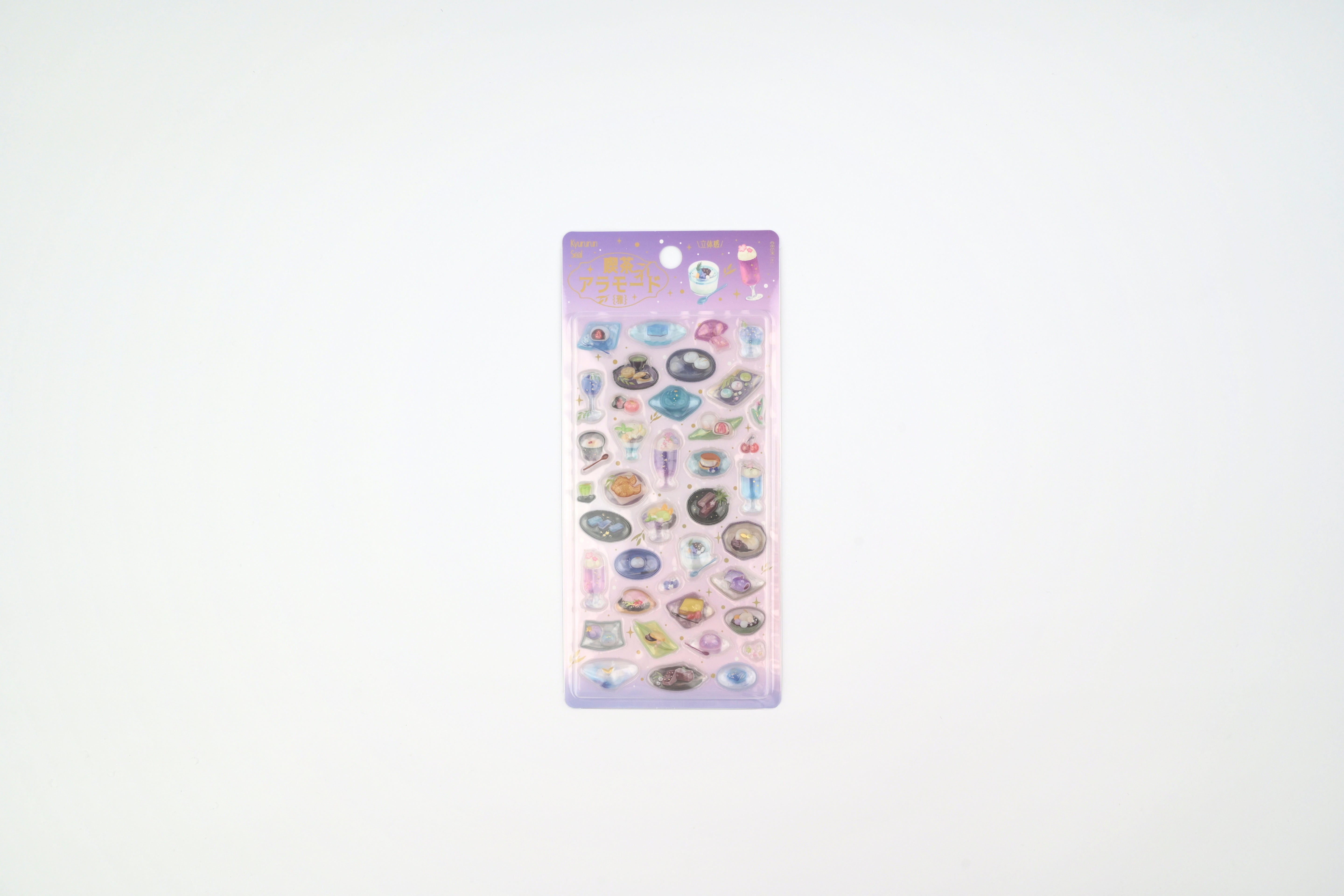 BGM 3D Sticker Sheet - Kyururun - Cafe a la Mode - Elegance