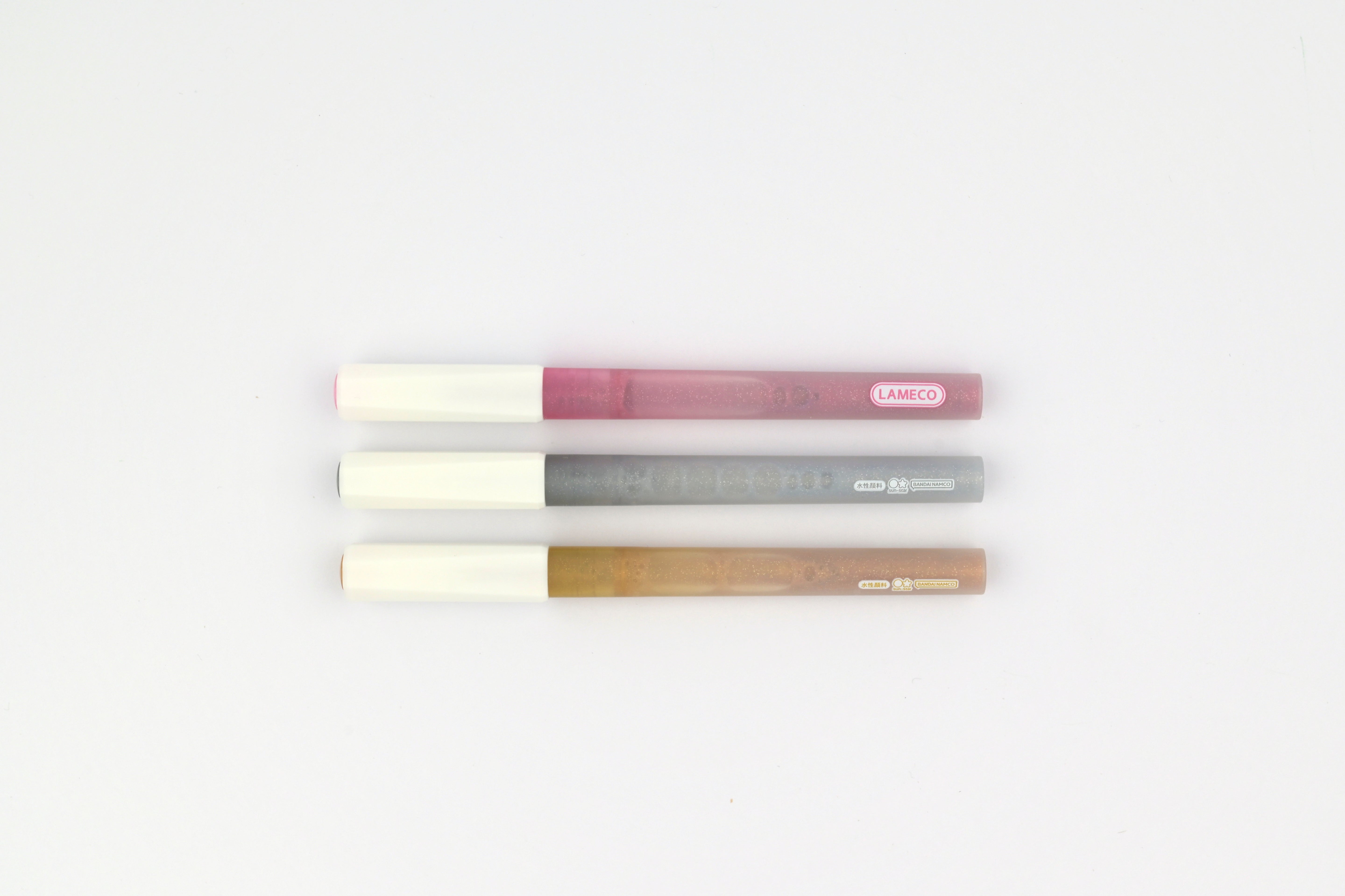Sun-Star LAMECO Glitter-Only Marker - Set of 3