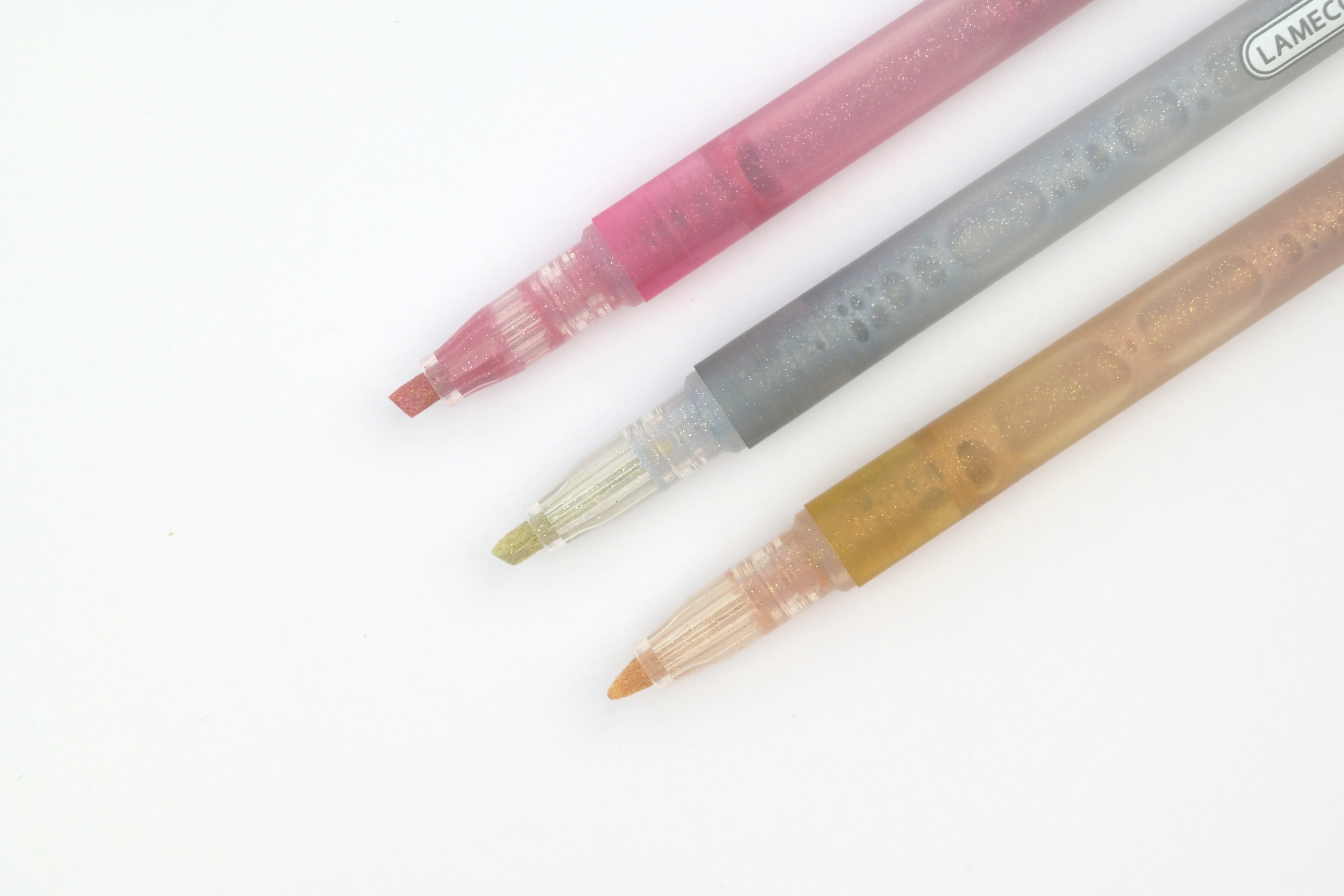 Sun-Star LAMECO Glitter-Only Marker - Set of 3