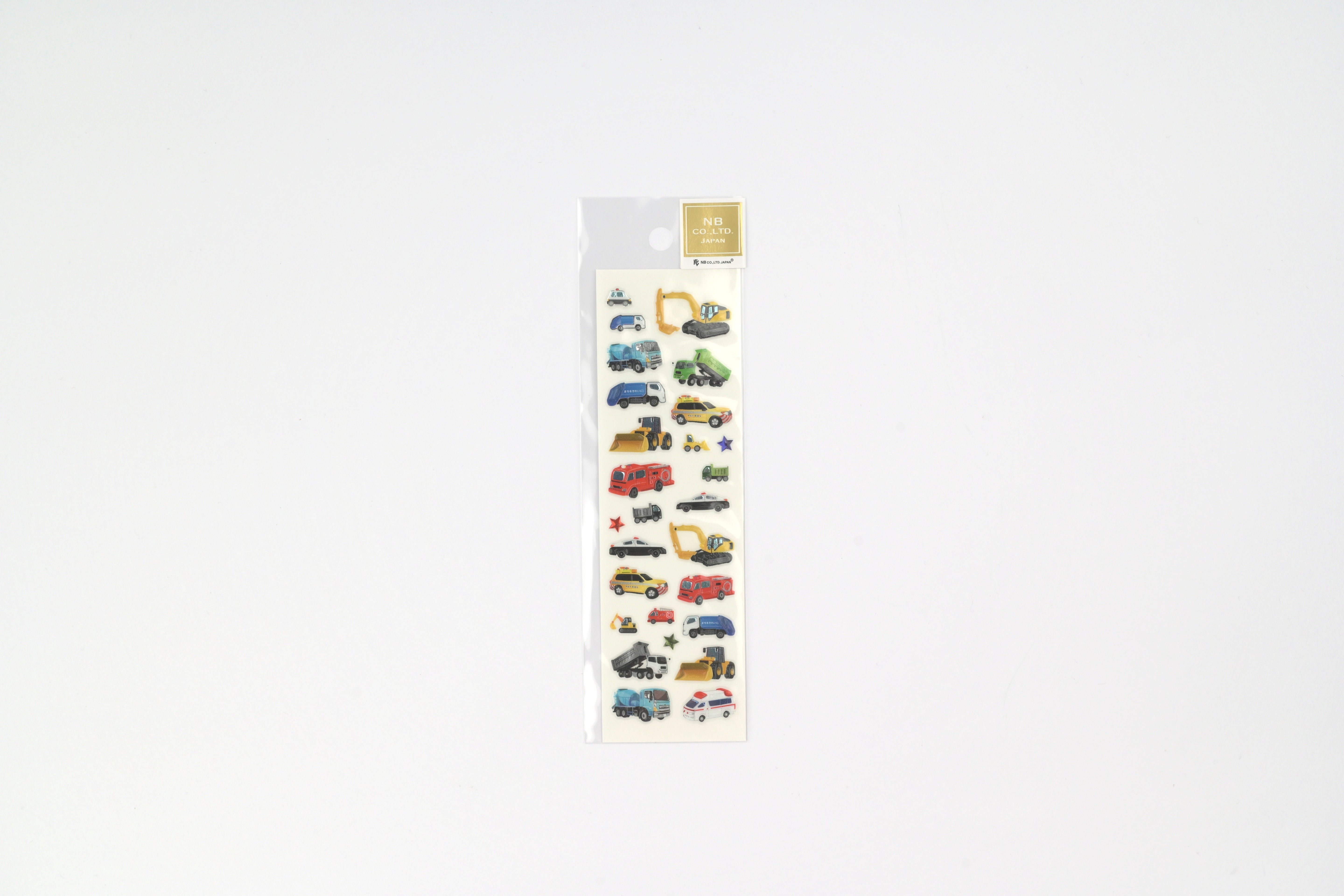 NB Sticker Sheet - Bijou - Vehicles