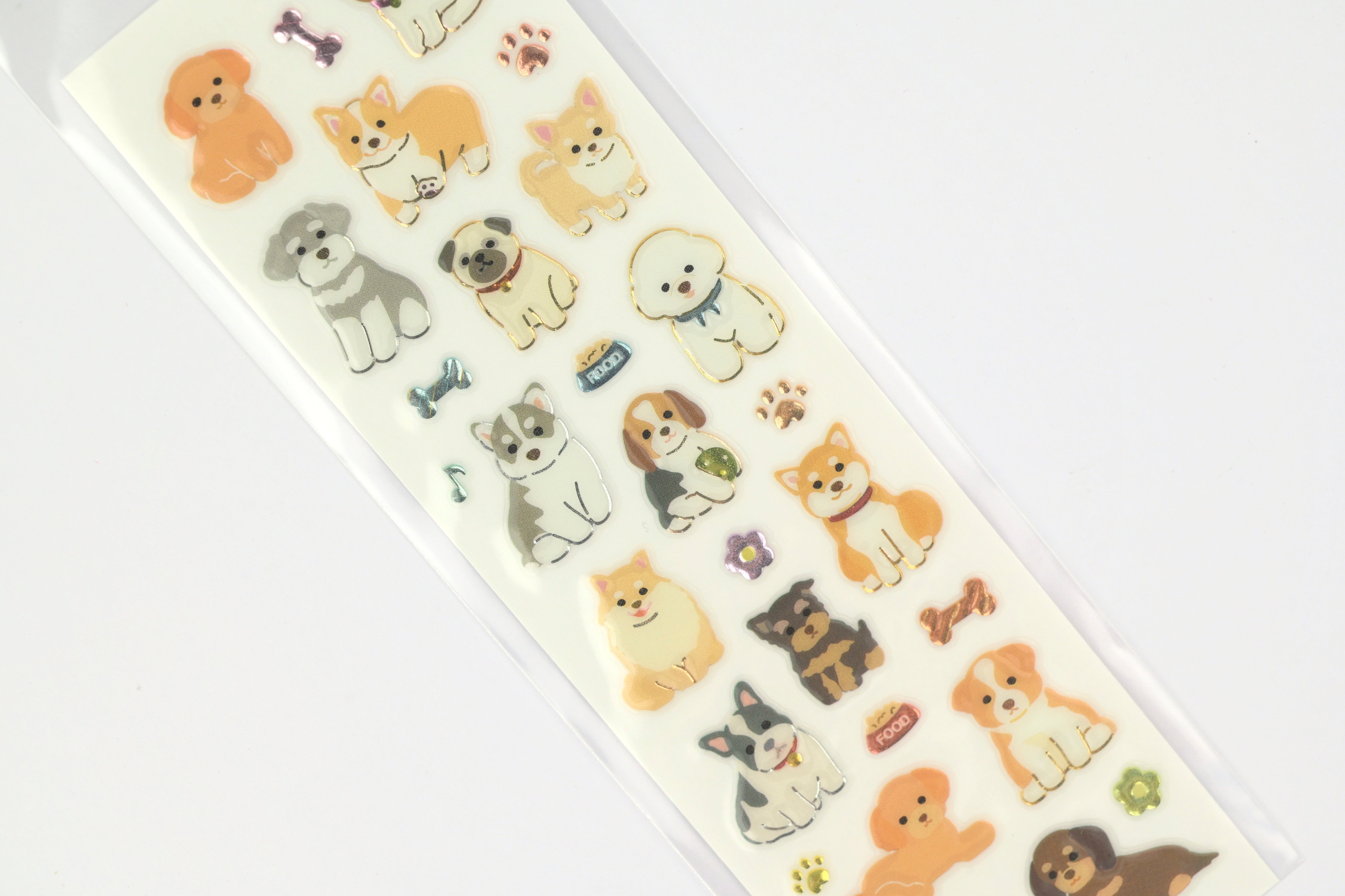 NB Sticker Sheet - Bijou - Dog