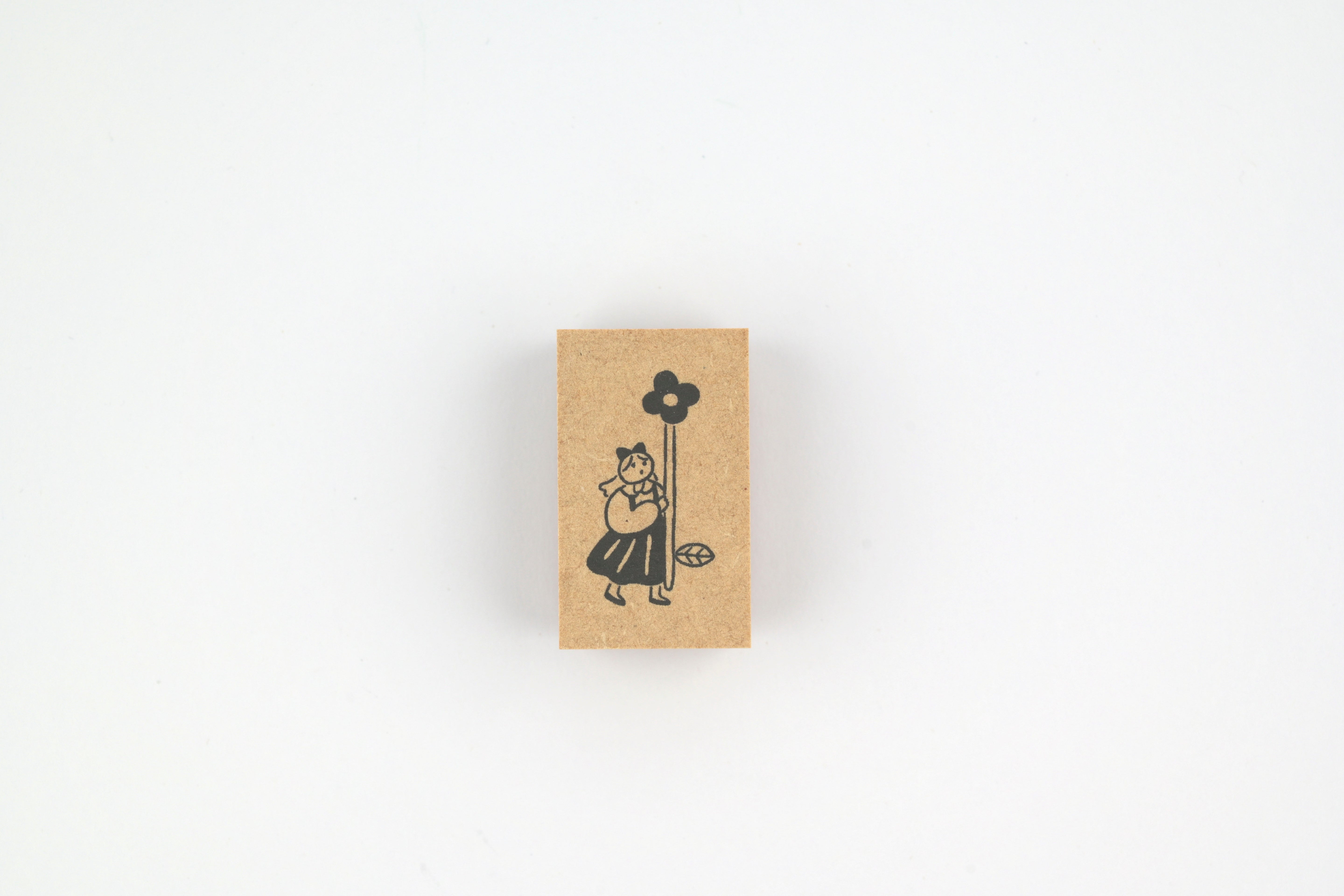 Stamp Marche Rubber Stamp - Labetomo - Girl Flag (Coming Soon)