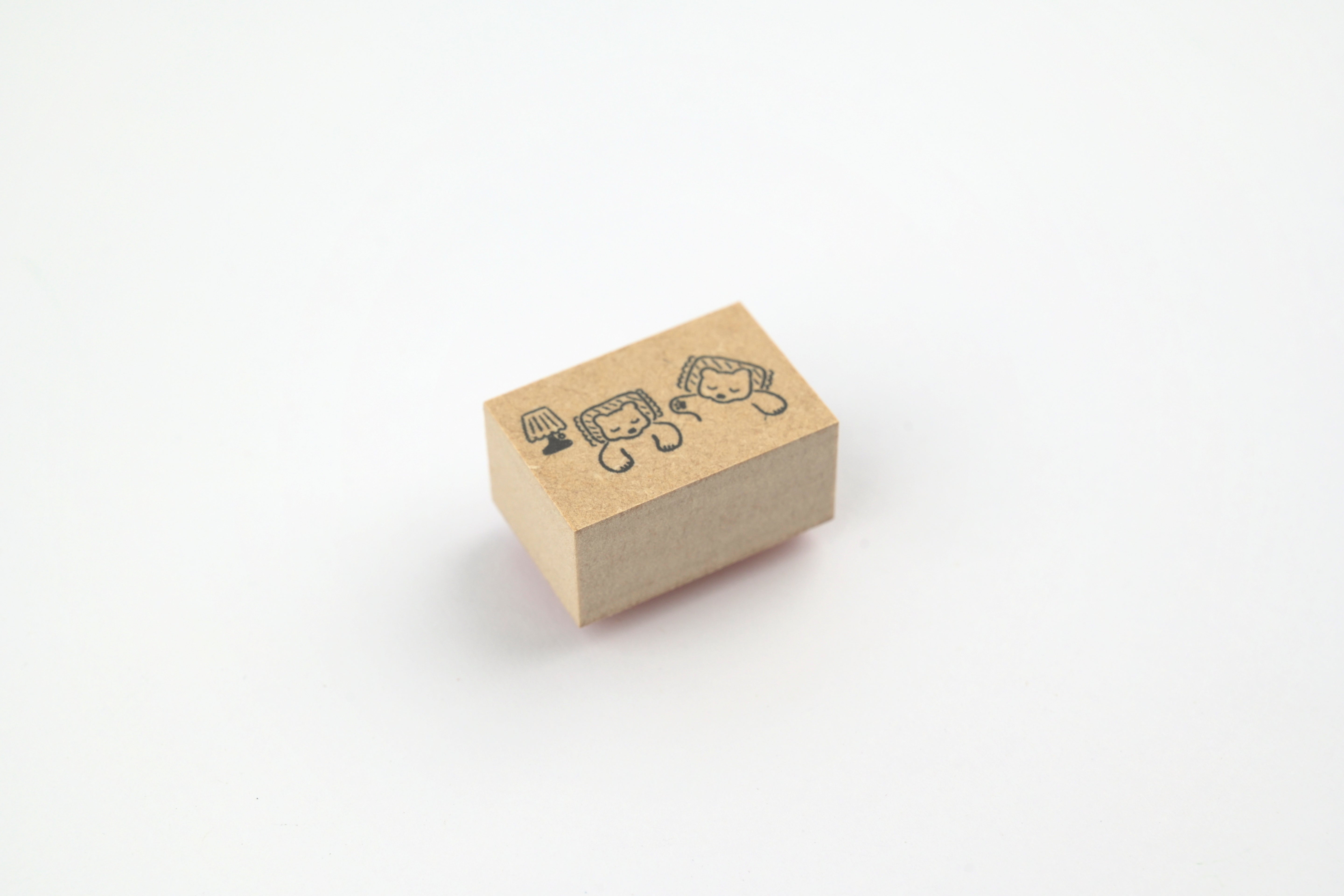 Stamp Marche Rubber Stamp - Labetomo - Bear Blanket (Coming Soon)