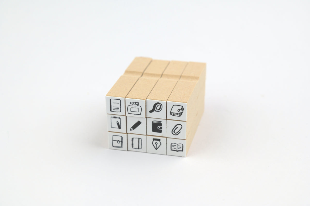 Stamp Marche Mini Planner Stamps - Stationery Items