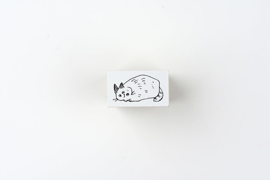Some Sort of Fern Wooden Stamp - Cat Loaf