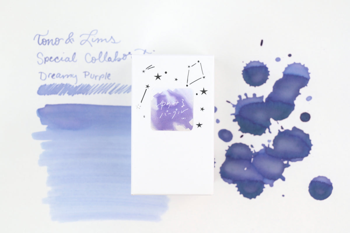 Tono & Lims Ink Bottle - Special Collaboration - Dreamy Purple (ゆめみるパープル) - 30ml