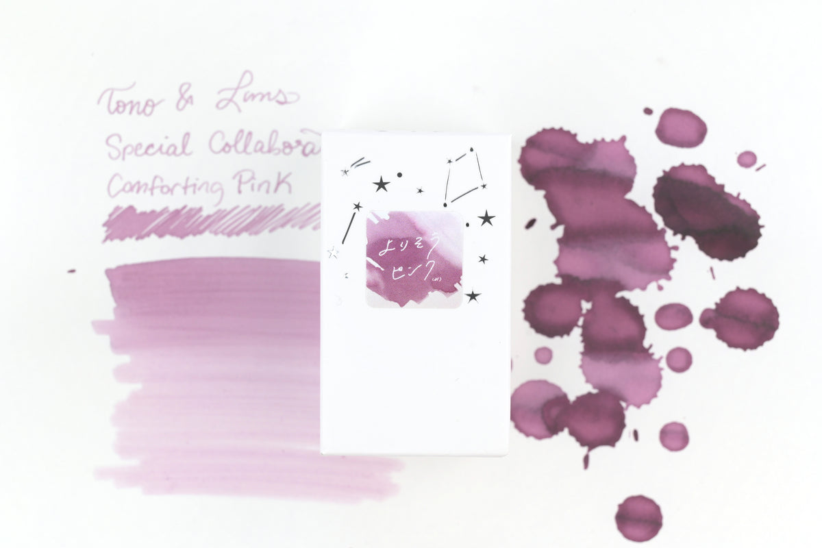 Tono & Lims Ink Bottle - Special Collaboration - Comforting Pink (よりそうピンク) - 30ml