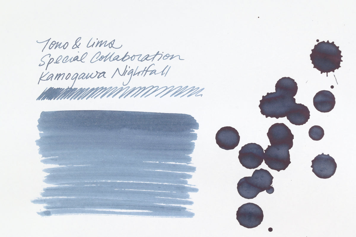 Tono & Lims Ink Bottle - Special Collaboration - Kamogawa Nightfall - 30ml