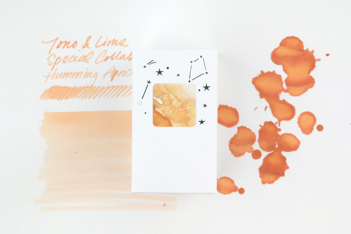 Tono & Lims Ink Bottle - Special Collaboration - Humming Apricot (はなうたのアプリコット) - 30ml