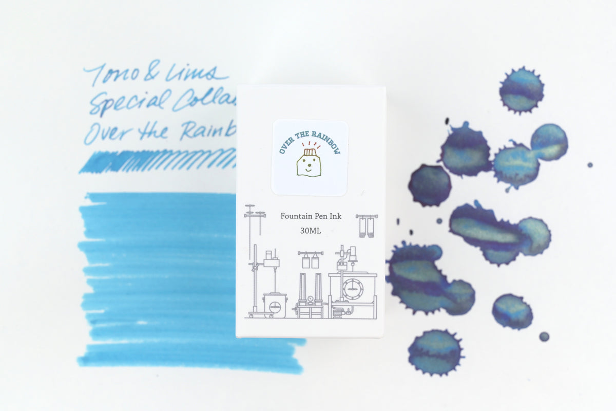 Tono & Lims Ink Bottle - Special Collaboration - Over the Rainbow - 30ml