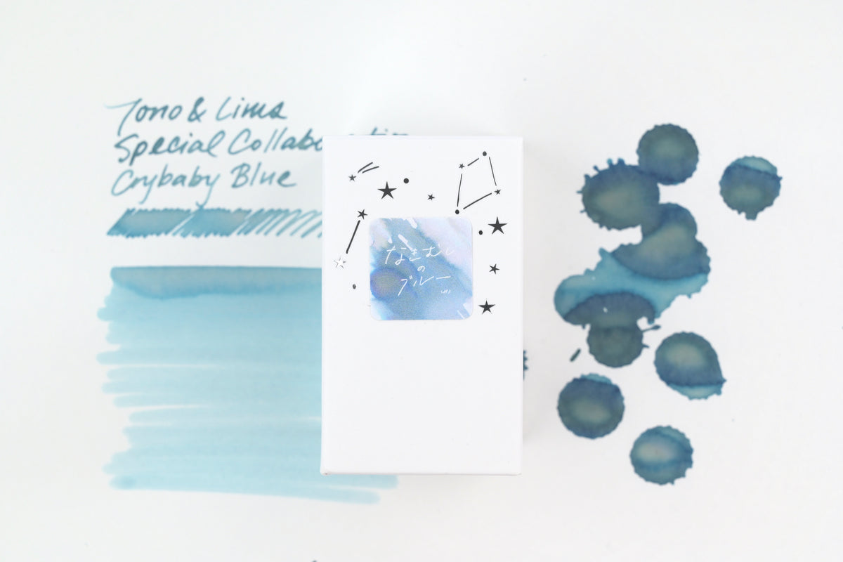 Tono & Lims Ink Bottle - Special Collaboration - Crybaby Blue (なきむしのブルー) - 30ml