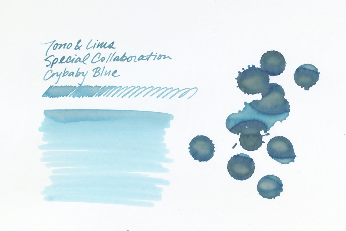 Tono & Lims Ink Bottle - Special Collaboration - Crybaby Blue (なきむしのブルー) - 30ml