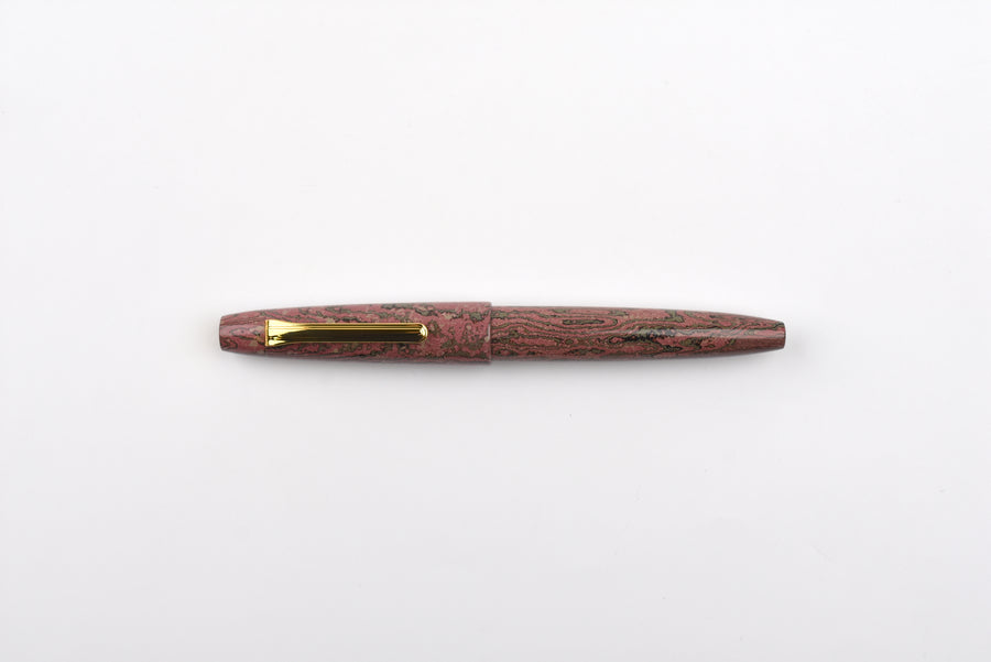 Sailor King of Pen - Naginata Togi Ebonite Fountain Pen - UMESAKI Plum - Limited Edition