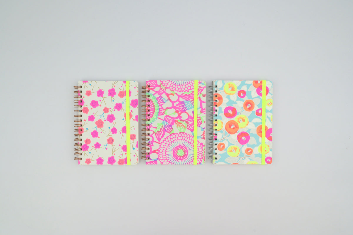 Shogado Ring Notebook - Neon - A6