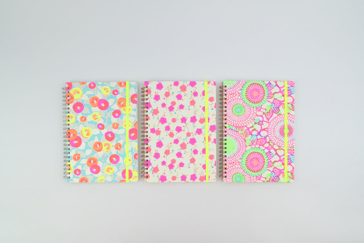Shogado Ring Notebook - Neon - A5