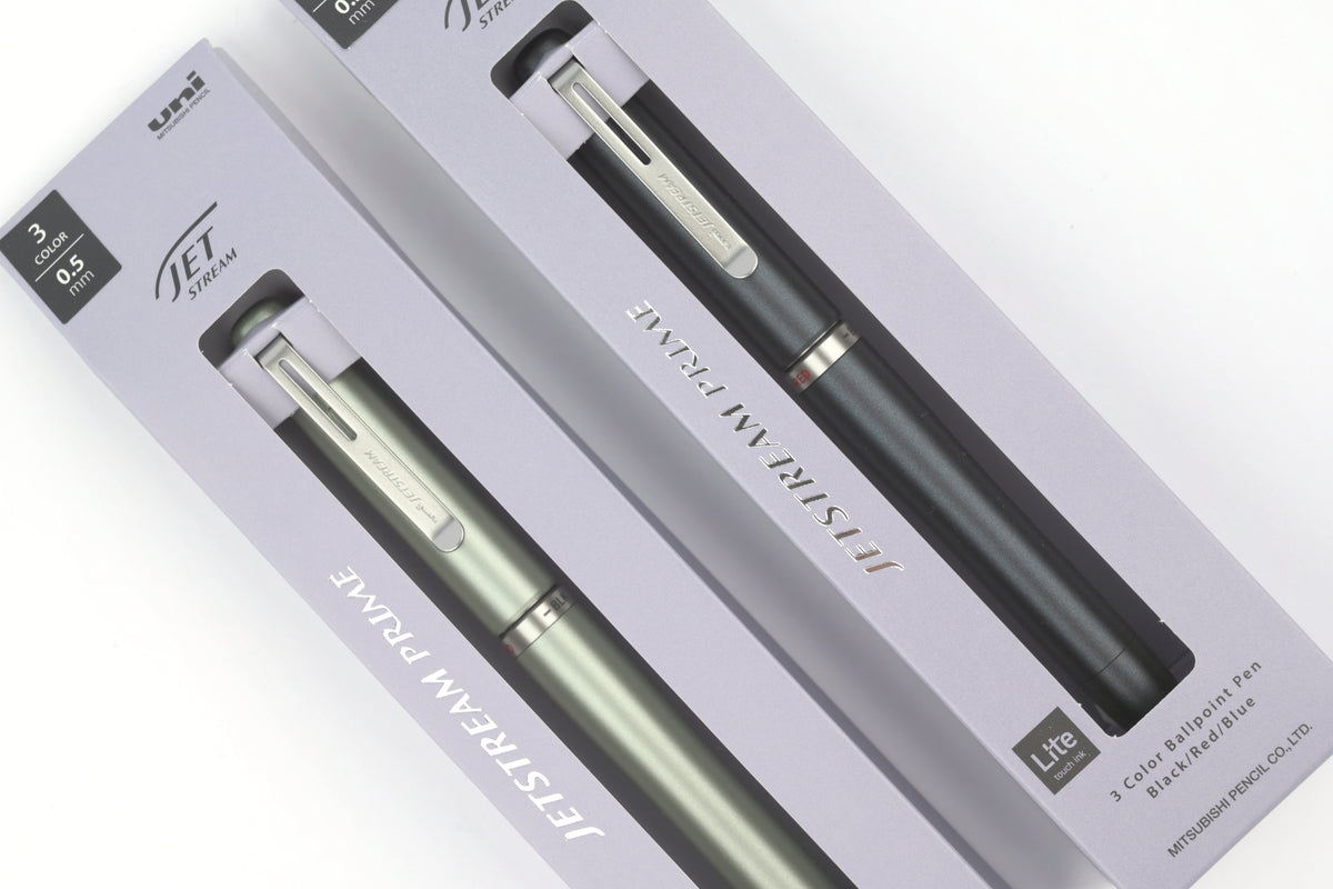 Uni Jetstream Prime 3 Color Multi Pen - Lite Touch Ink - 0.5mm