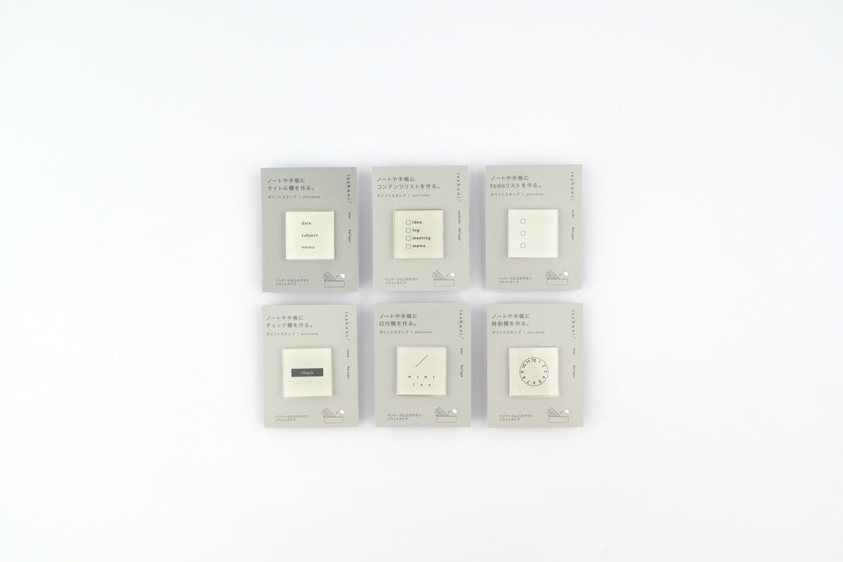 DAIGO isshoni. Point Stamp - Flat