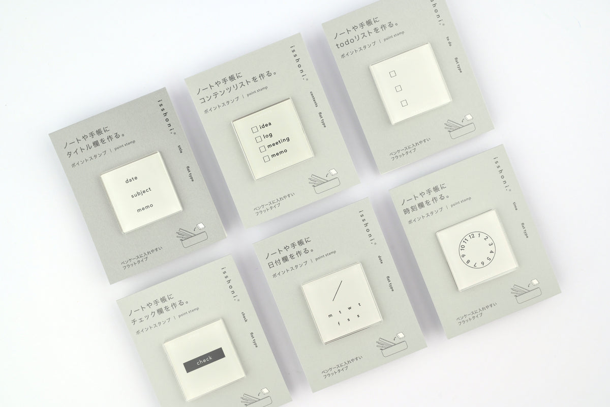 DAIGO isshoni. Point Stamp - Flat