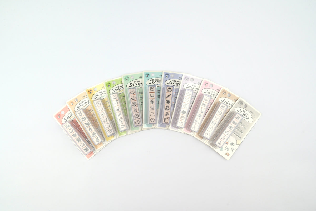 Kamio 6-Stamp Set - Favorites