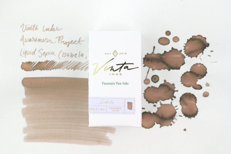 Vinta Inks - Awareness Project - Liquid Sepia (Isabela 1999) - 30 mL