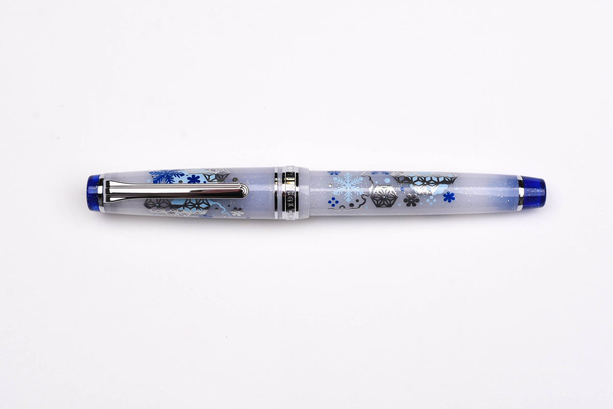 Sailor x PLUS Pro Gear Slim - First Snow - Limited Release Set (Japan)