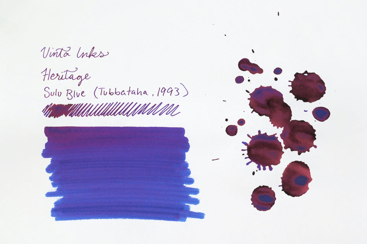 Vinta Inks - Heritage - Sulu Blue (Tubbataha 1993) - 30 mL