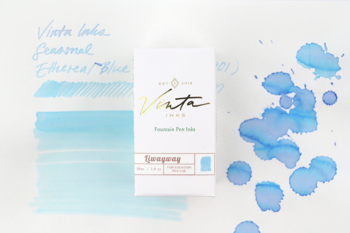 Vinta Inks - Seasonal - Ethereal Blue (Liwayway 1901) - 30 mL