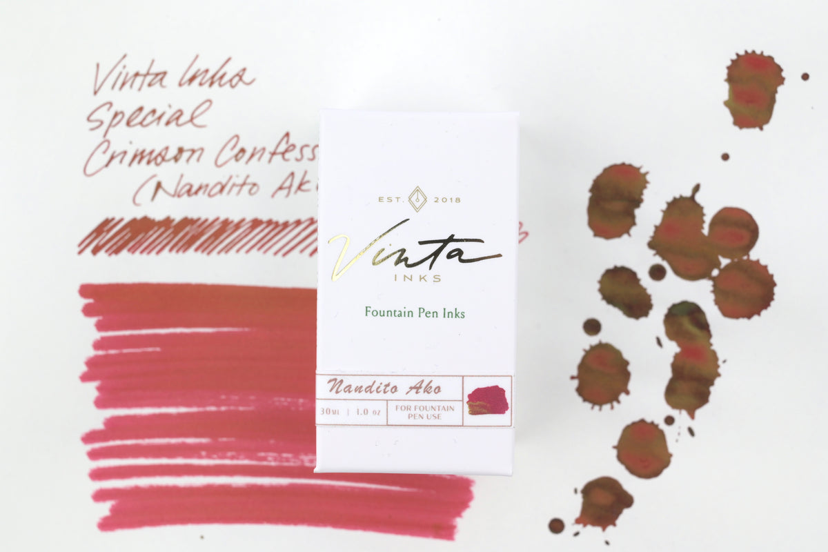Vinta Inks - Special - Crimson Confession (Nandito Ako 1989) - 30 mL