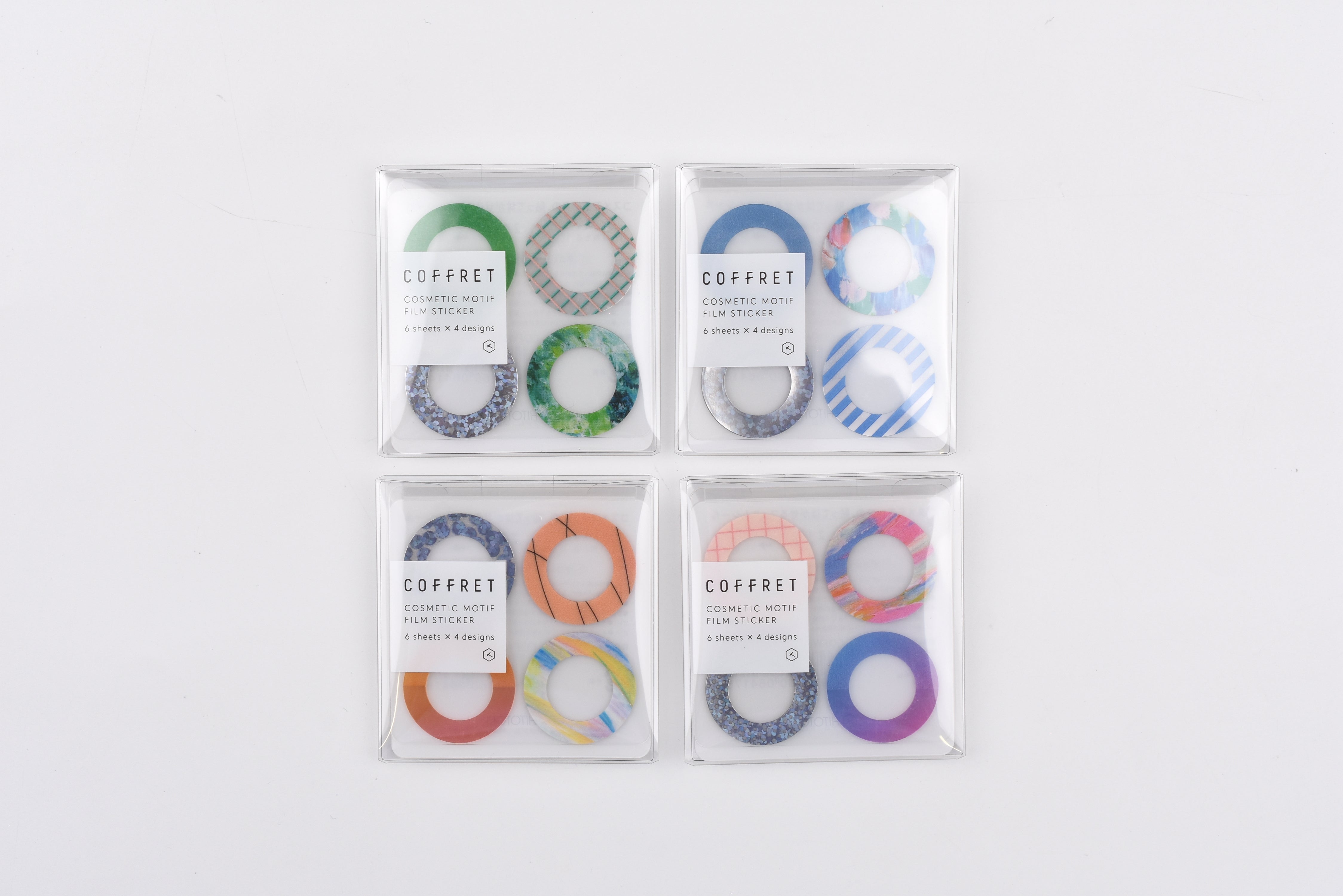 Hitotoki Coffret Cosmetic Motif Film Sticker - Ring