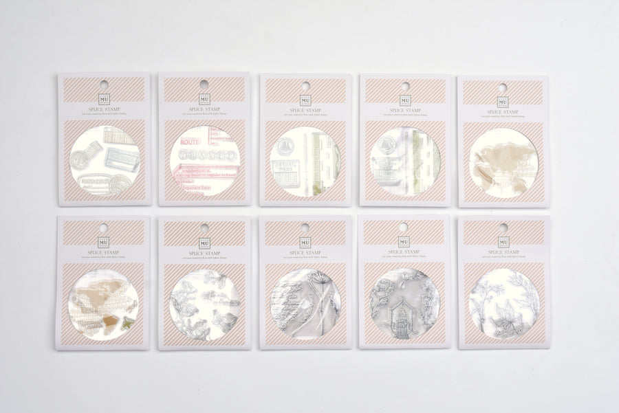 MU Clear Stamp Set - Record Life