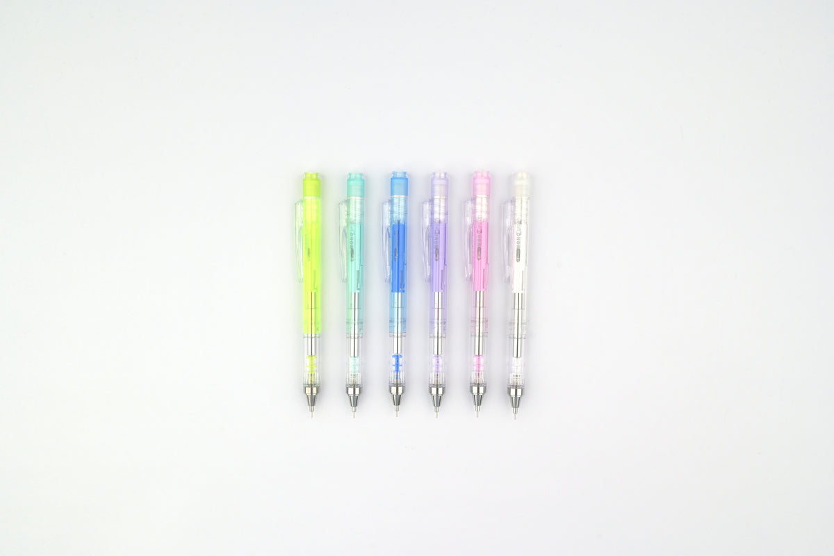 Tombow Mono Graph Shaker Mechanical Pencil - Clear Colors - 0.5mm