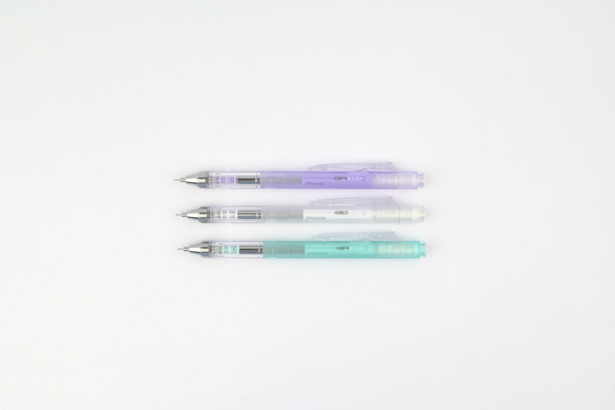 Tombow Mono Graph Shaker Mechanical Pencil - Clear Colors - 0.3mm
