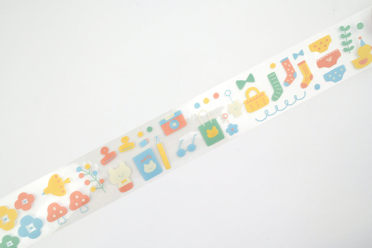 Item OSP x mizutama Clear Roll Stickers - Smile - 50mm