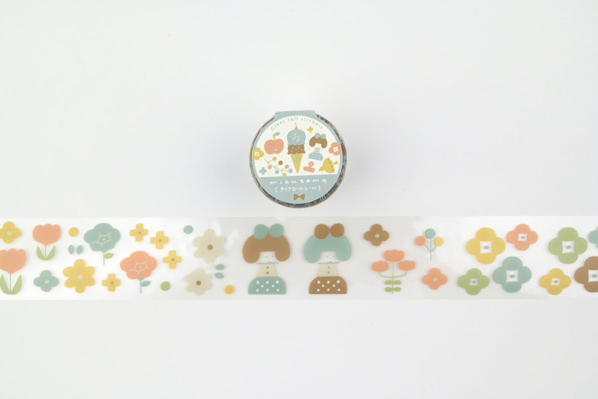 Item OSP x mizutama Clear Roll Stickers - Smile Dullness - 35mm