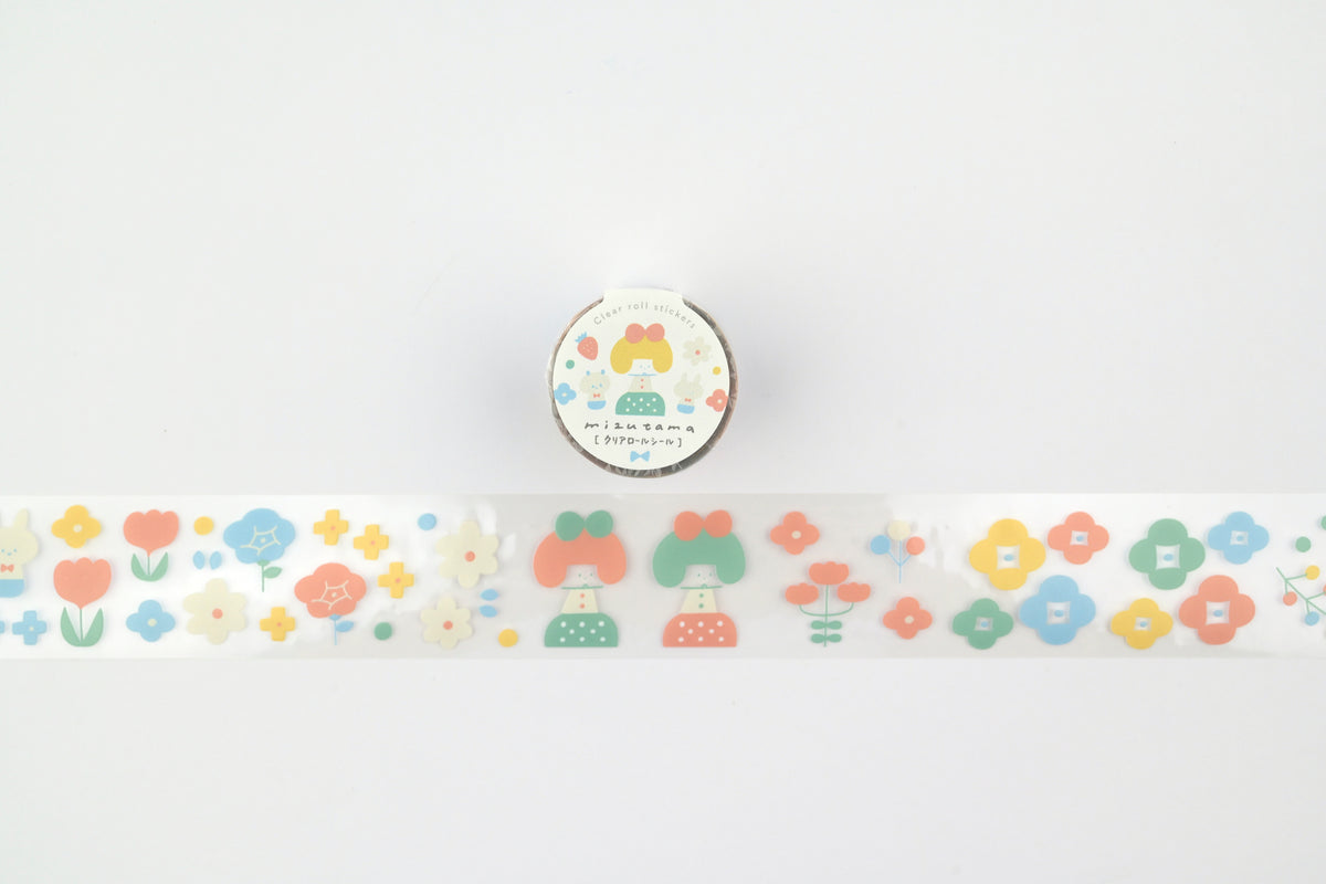 Item OSP x mizutama Clear Roll Stickers - Smile - 35mm