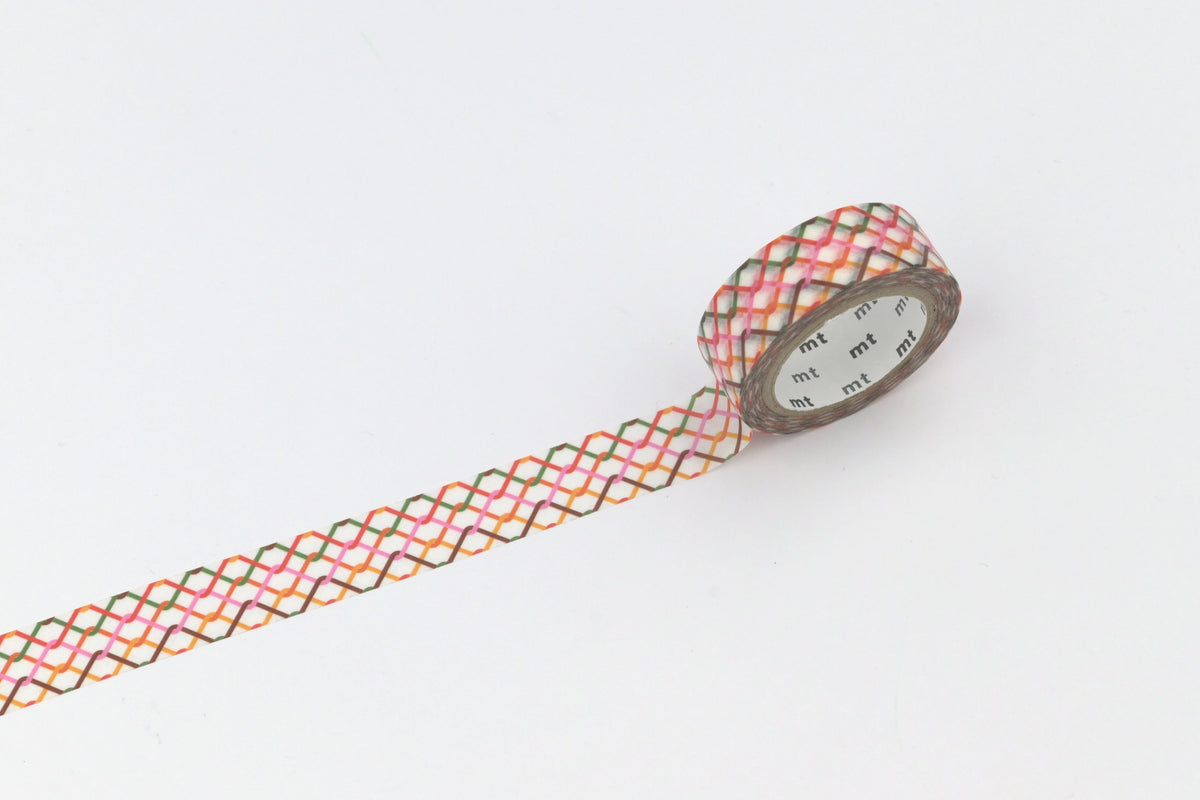 mt Washi Tape - ex - Colorful Fence - Limited Edition