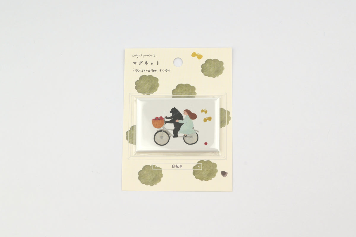 Cozyca - Necktie Magnet - Bicycle