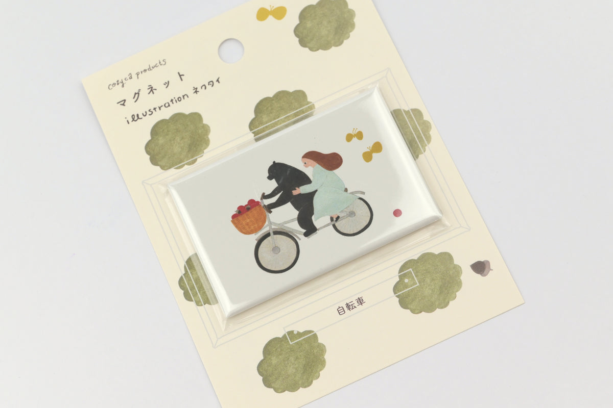 Cozyca - Necktie Magnet - Bicycle