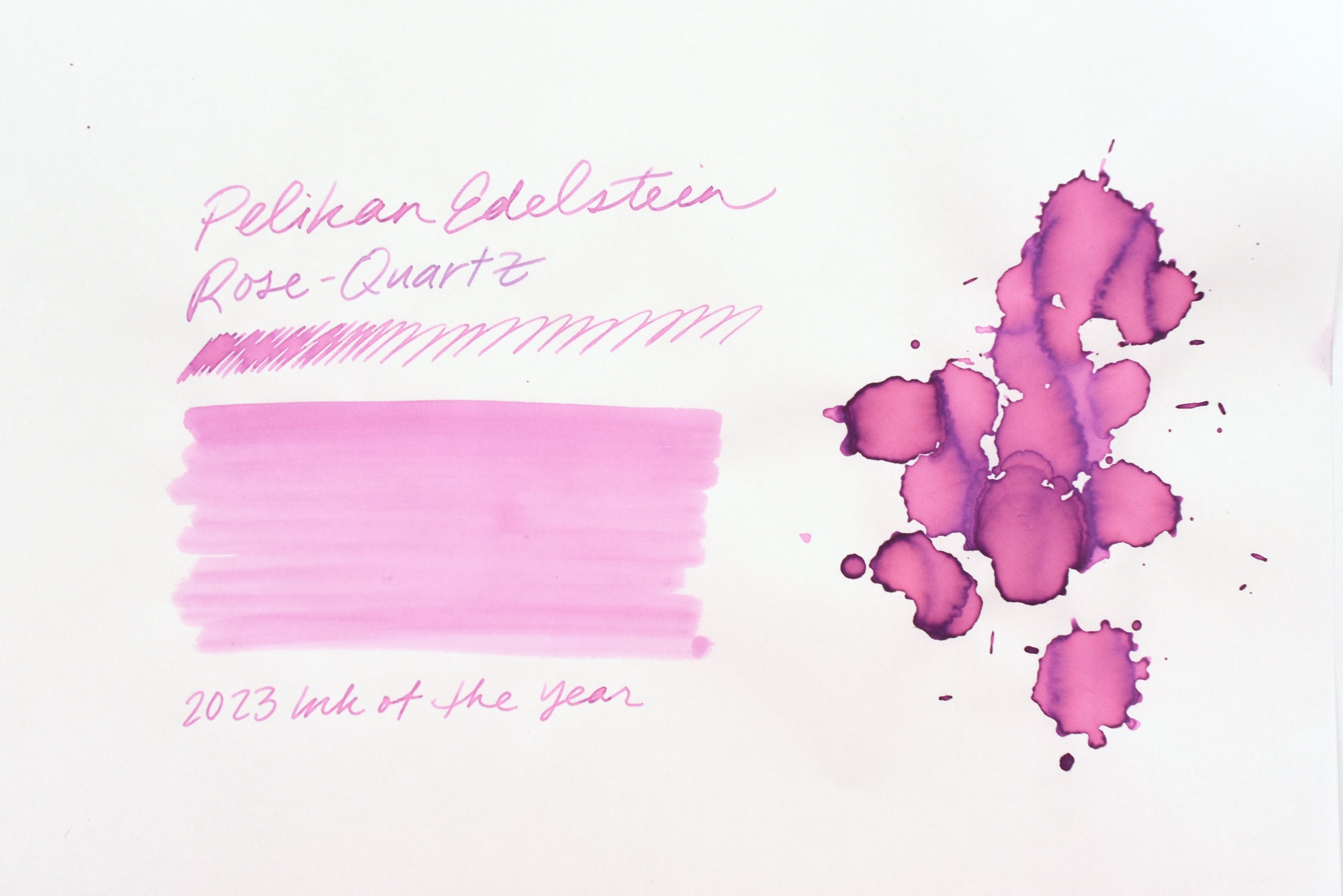 Pelikan Edelstein Ink Bottle - Rose-Quartz - 50ml - Limited Edition